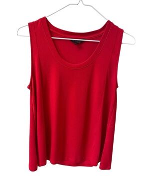 Banana Republic Bright Red Scoop Neck Tank Top